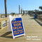 REPLACEMENT SIGN | A-Frame Sidewalk | Custom Signage Decal Sticker 24x36